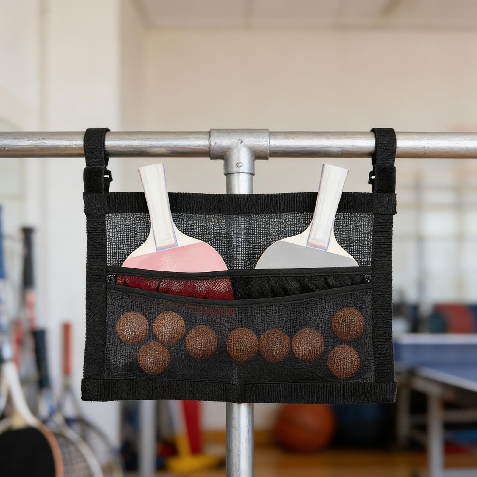 Table Tennis Or Tennis Table - Mesh Pingpong Ball Holder Large Capacity