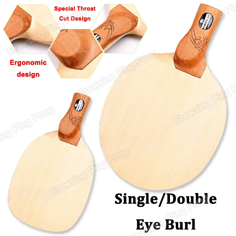 Table Tennis Blades - 1-Ply Hinoki Table Tennis Blade Chinese/Japanese