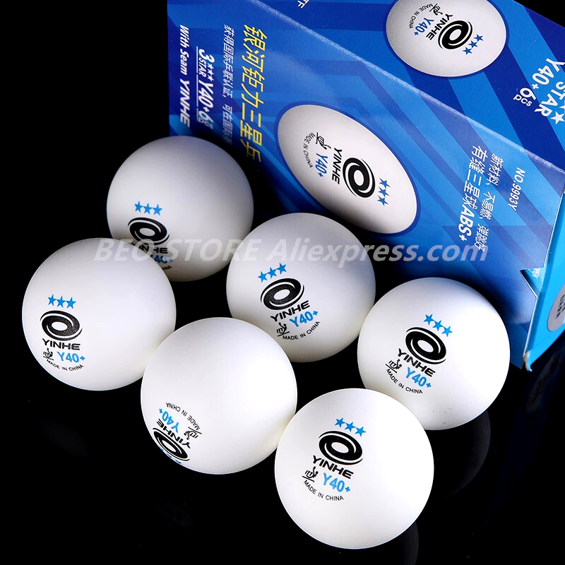 Table Tennis How To Play - 60 balls YINHE 3-star Y40+ H40+