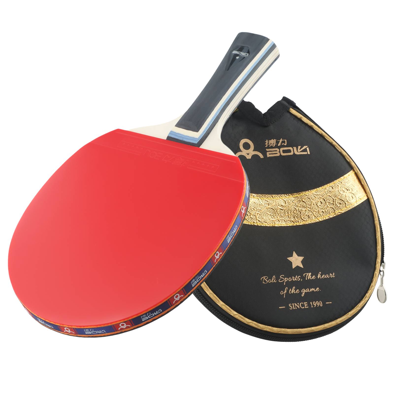 Table Tennis History - Table Tennis Racket 7 Ply Wood