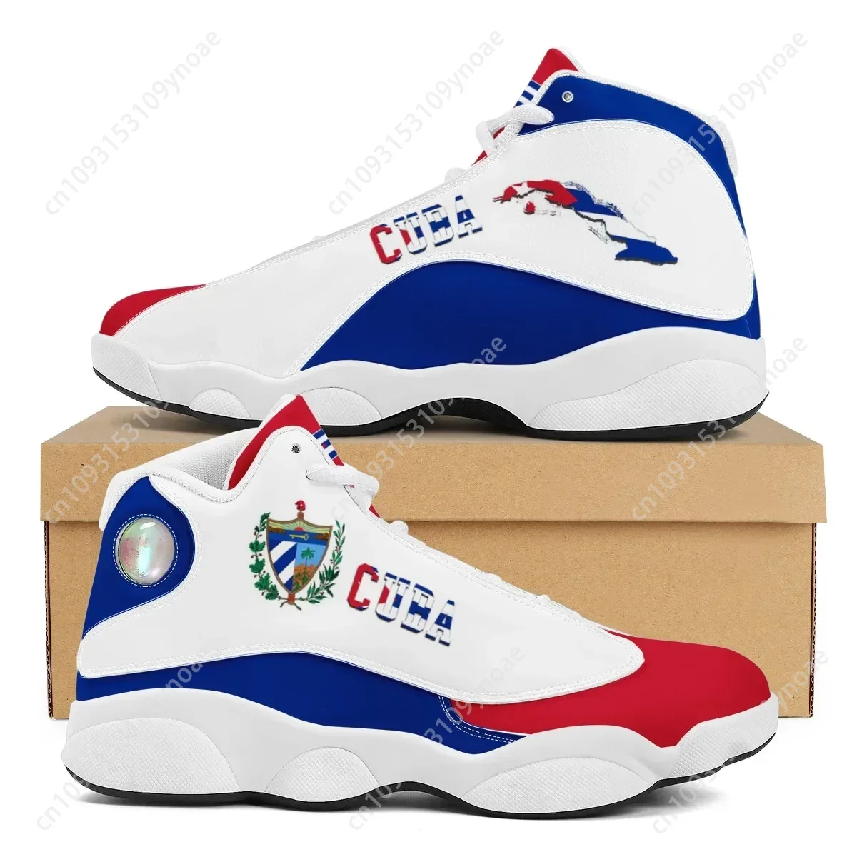 Table Tennis Men - CUBA Flag Print Cool Men Basketball