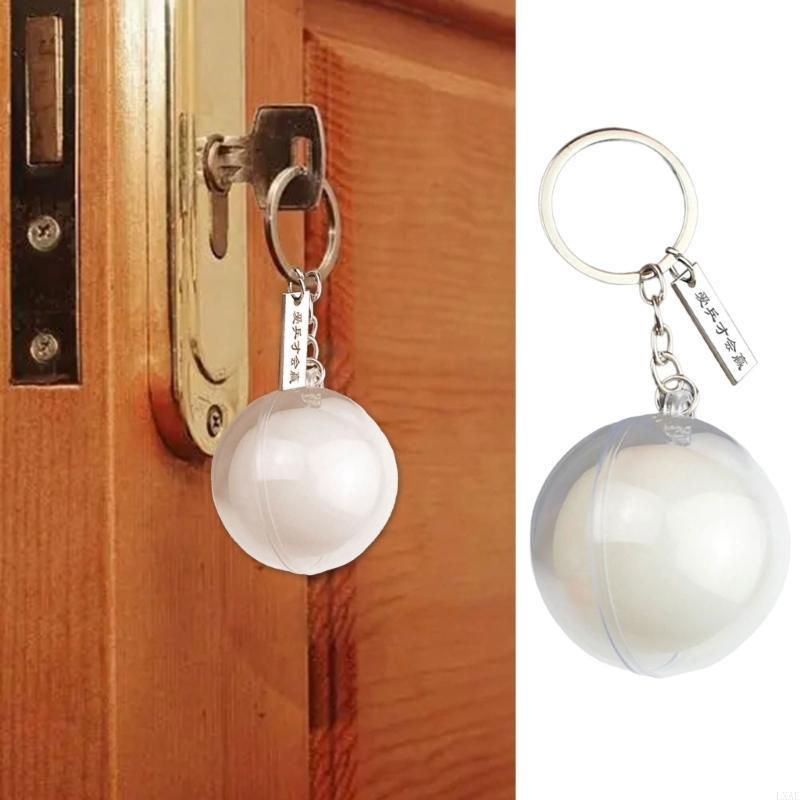 Table Tennis Keychain - Sports Keyring Realistic Table Tennis Ball