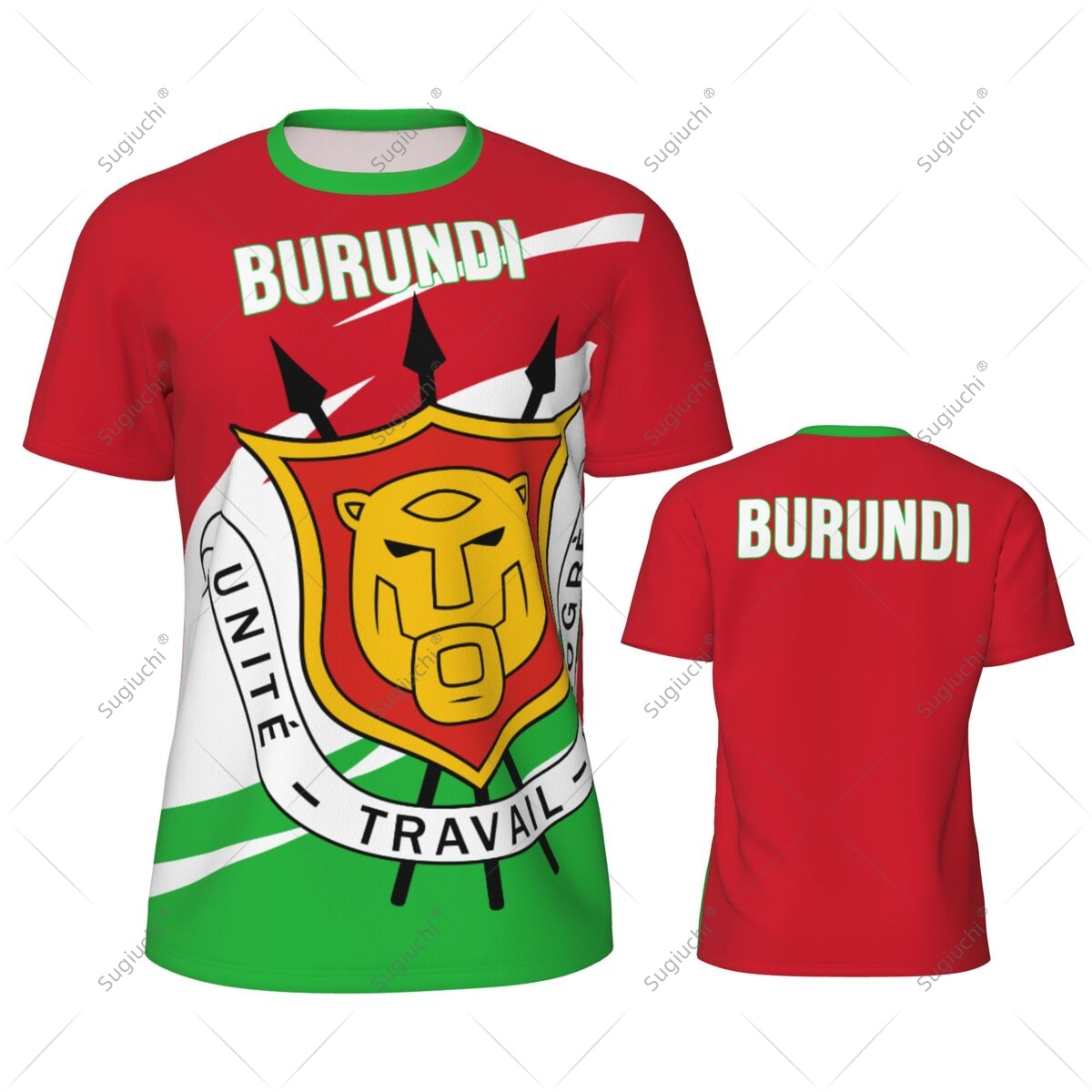 Table Tennis Men - Burundi Flag Men Sports T-shirt Women
