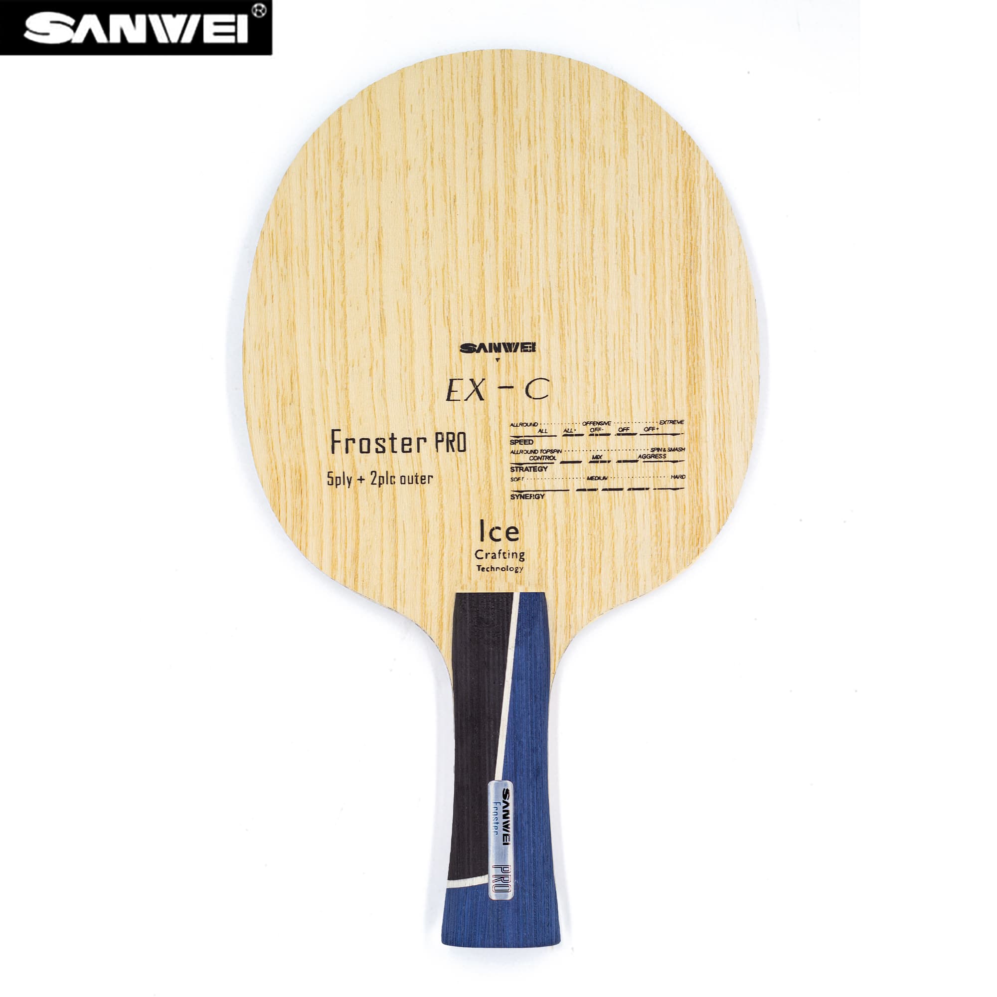Table Tennis Blades - SANWEI ALC Table Tennis Blade Froster