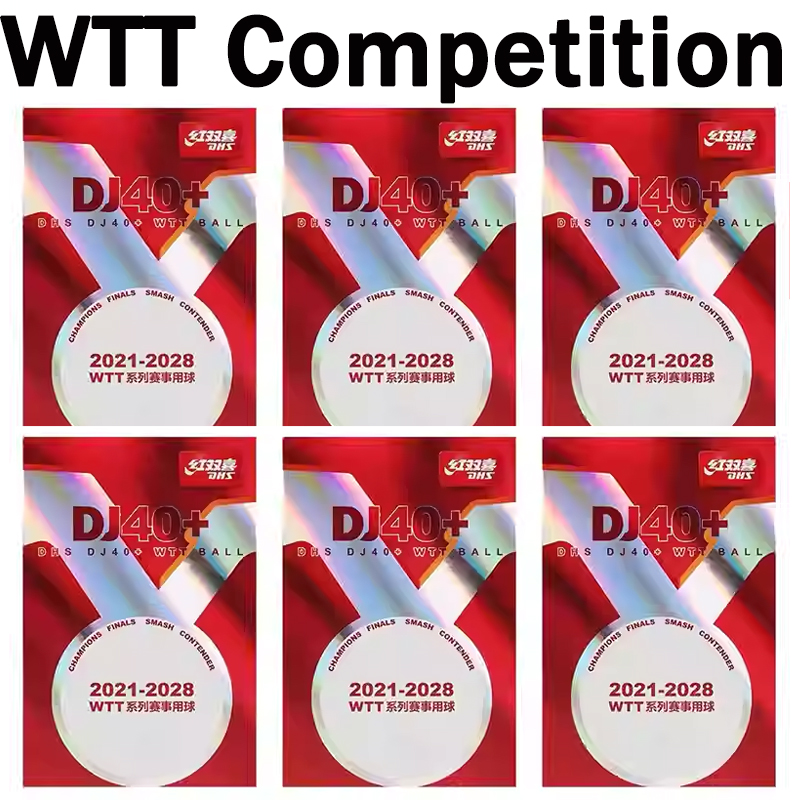 Table Tennis Athlete - Professional Ping Pong Ball DHS DJ40+