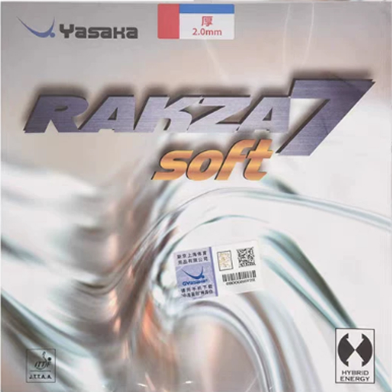 Table Tennis Paddle Set - original yasaka RAKZA 7 soft (B-77)