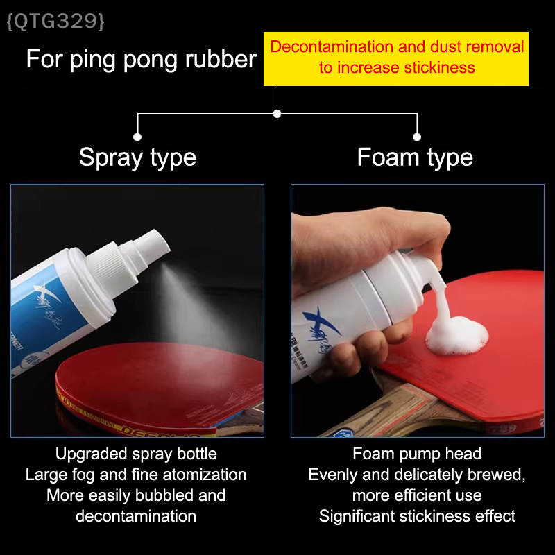 【Ja】100ml Table Tennis Racket  - Table Tennis Rubber Protective Film recension och pris