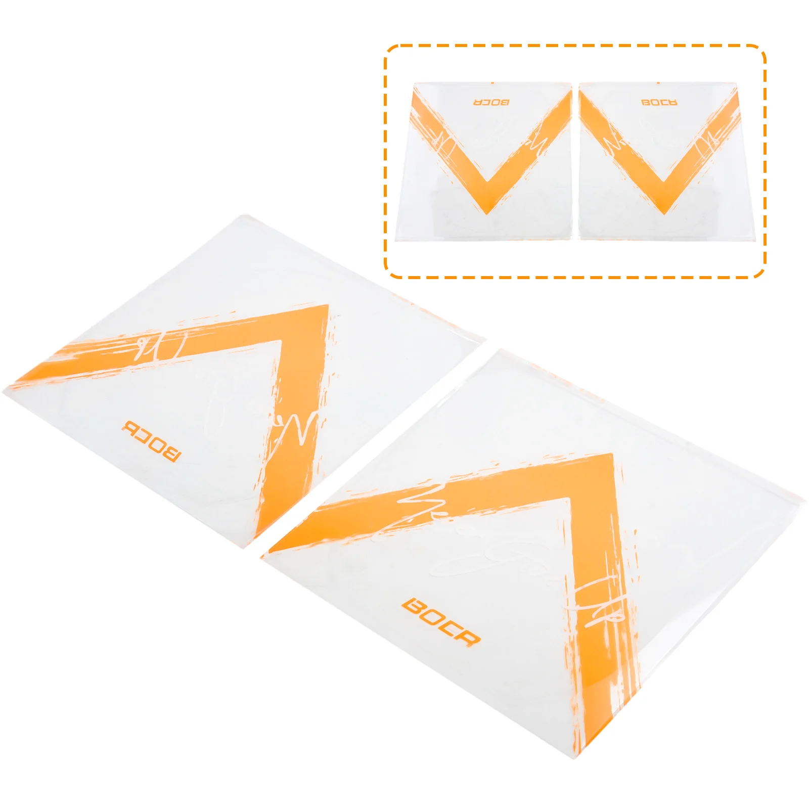 2 Pcs Paddle Rubber Protective - Table Tennis Rubber Protective Film recension och pris