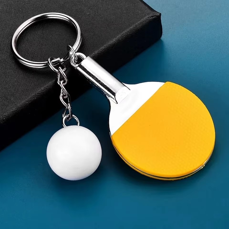 Creative Cute Mini Table Tenni - Table Tennis Keychain recension och pris