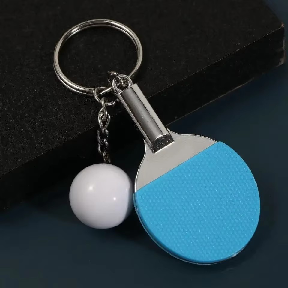 Creative Cute Mini Table Tenni - Table Tennis Keychain recension och pris