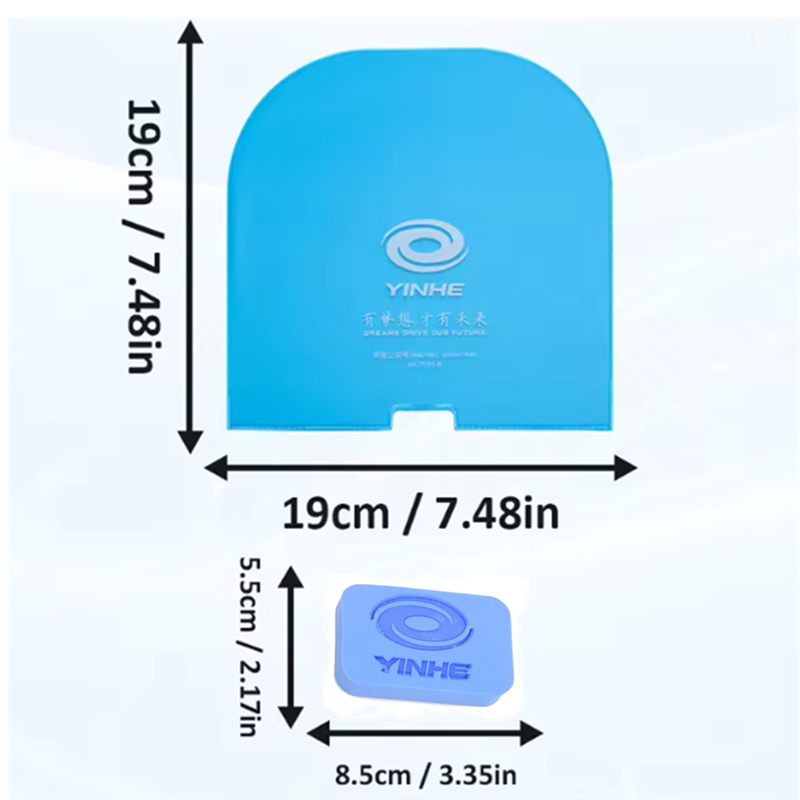 YINHE U-shape Integrated Table - Table Tennis Rubber Protective Film recension och pris