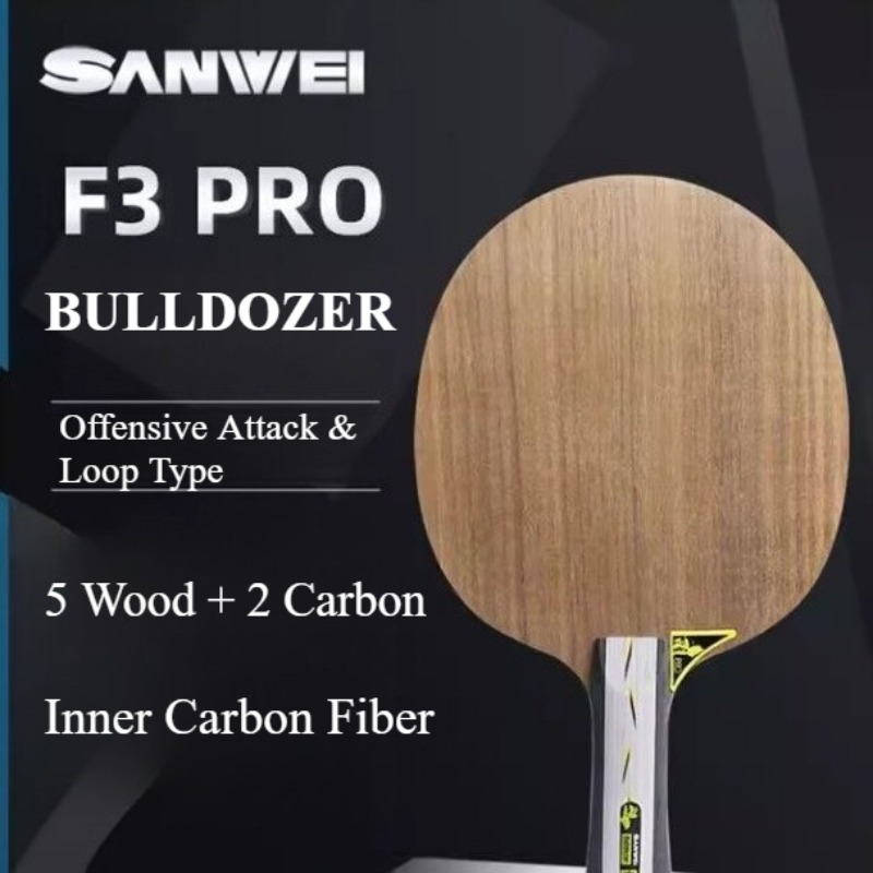 SANWEI F3 PRO BULLDOZER Table  - Table Tennis Blades recension och pris