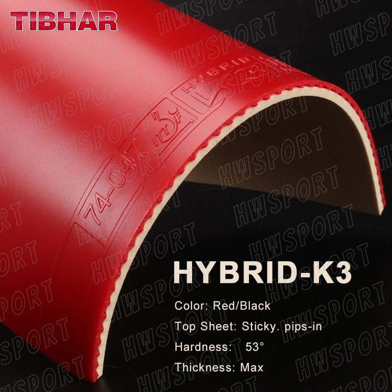 TIBHAR HYBRID K3 Table Tennis  - Table Tennis Hybrid Rubbers recension och pris