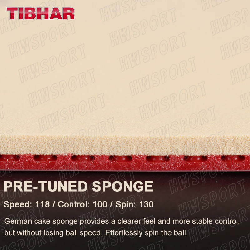 TIBHAR HYBRID K3 Table Tennis  - Table Tennis Hybrid Rubbers recension och pris