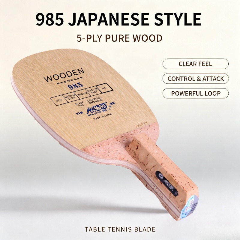 YINHE 985 Japanese Penhold Tab - Table Tennis Blades recension och pris