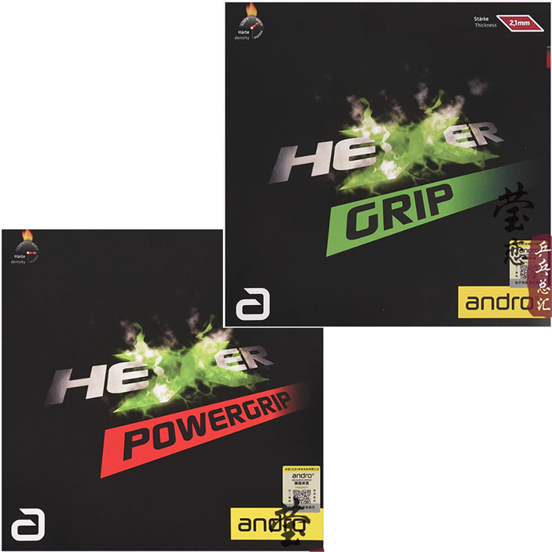 Andro HEXER GRIP table tennis  - Table Tennis Paddle Set recension och pris