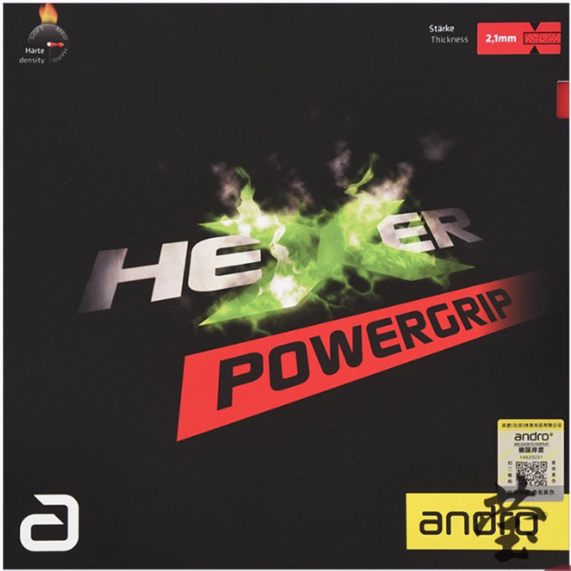 Andro HEXER GRIP table tennis  - Table Tennis Paddle Set recension och pris