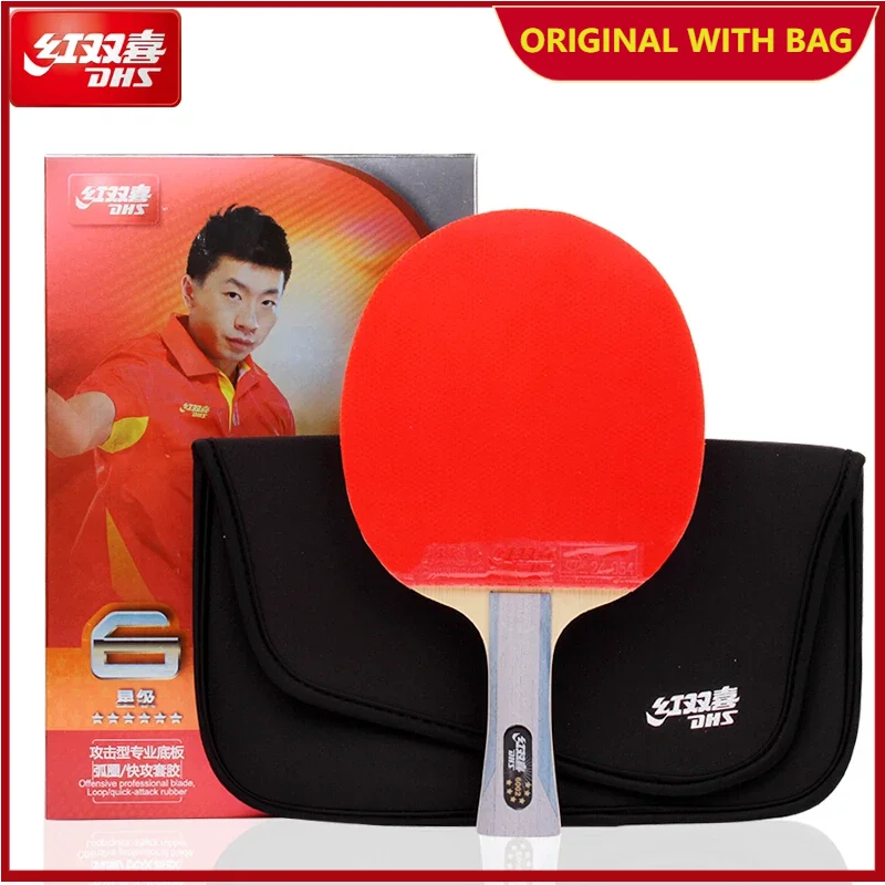 DHS 6 Star 6002 6006 Table Ten - Table Tennis History recension och pris