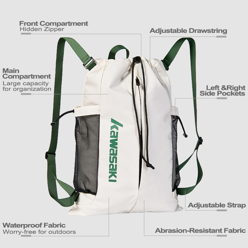 Kawasaki NEW Badminton Bag Des - Table Tennis Japan recension och pris