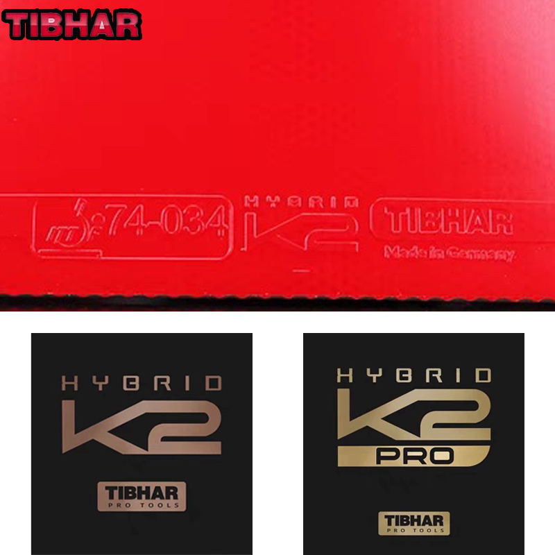 TIBHAR HYBRID K2 K2 Pro Sticky - Table Tennis Hybrid Rubbers recension och pris