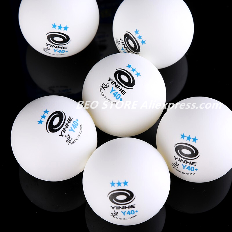 60 balls YINHE 3-star Y40+ H40 - Table Tennis How To Play recension och pris