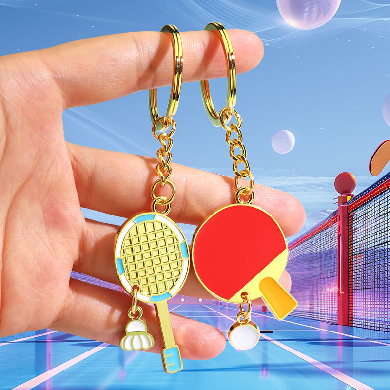 Ping Pong Racket Pendants Keyc - Table Tennis Animation recension och pris