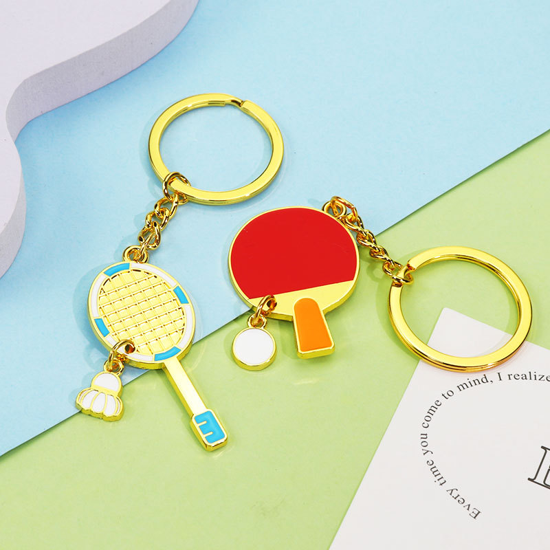 Ping Pong Racket Pendants Keyc - Table Tennis Animation recension och pris