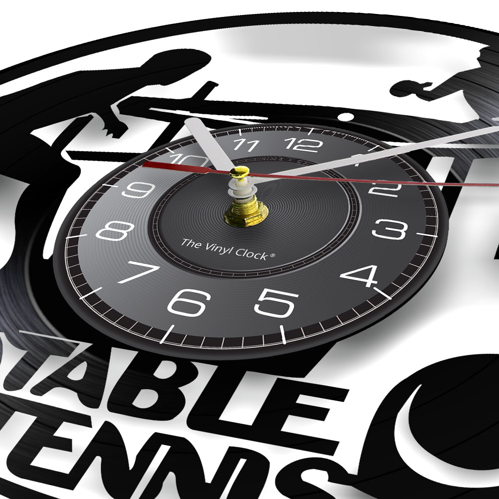 Table Tennis Wall Clock Table  - Table Tennis History recension och pris