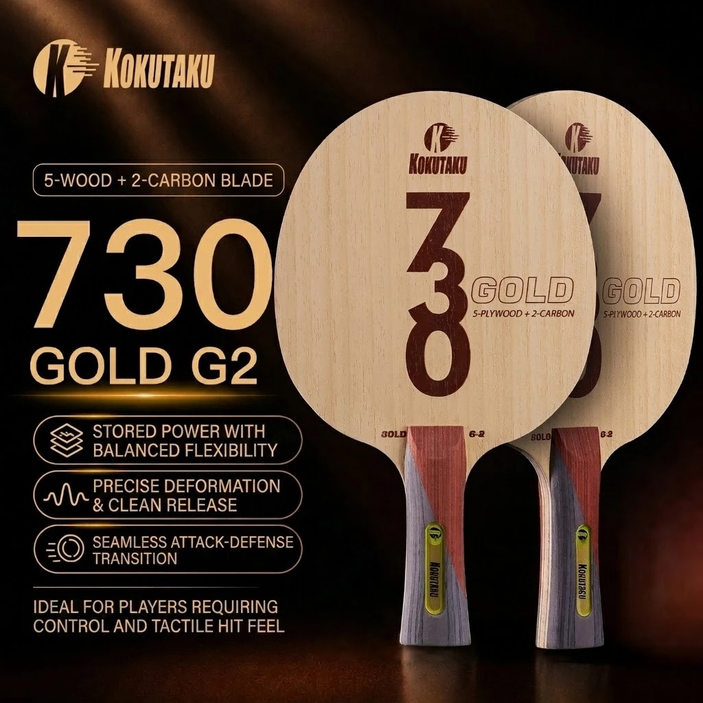 Kokutaku Table Tennis Blade FL - Table Tennis Paddle Set recension och pris
