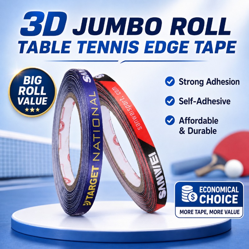 Original Sanwei 1cmx25M Silk f - Table Tennis Paddle Set recension och pris