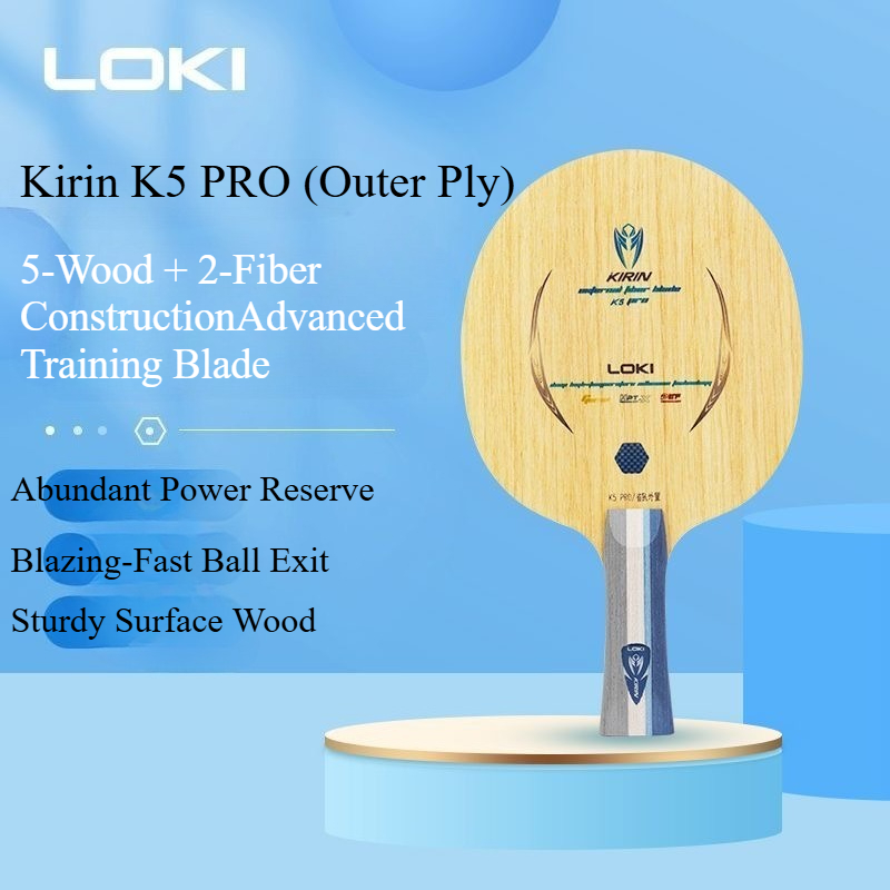 LOKI Kirin K5 PRO Table Tennis - Table Tennis Blades recension och pris