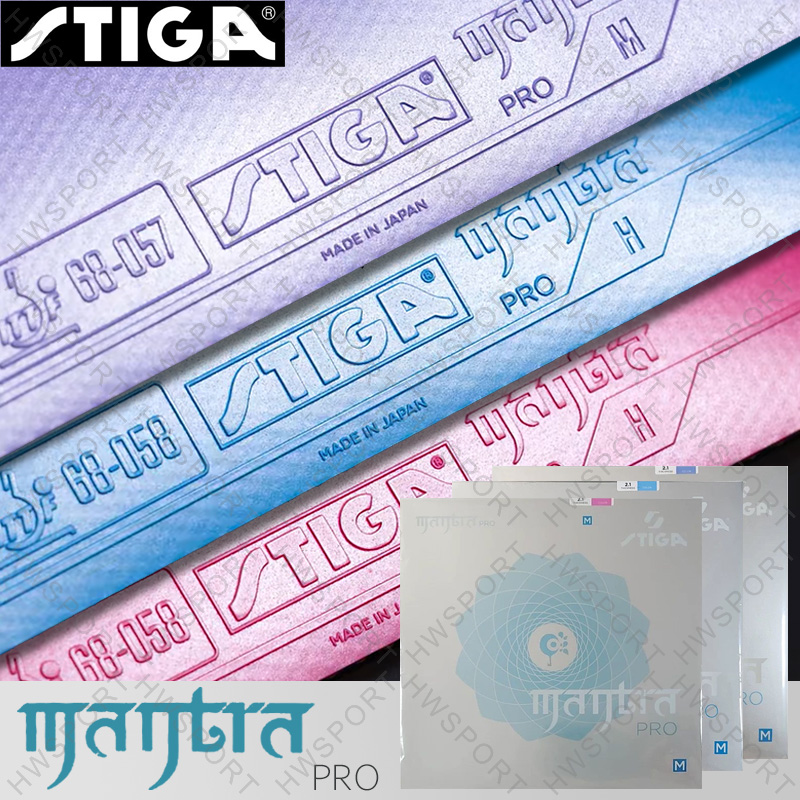 STIGA Mantra Pro Colorful Tabl - Table Tennis Japan recension och pris