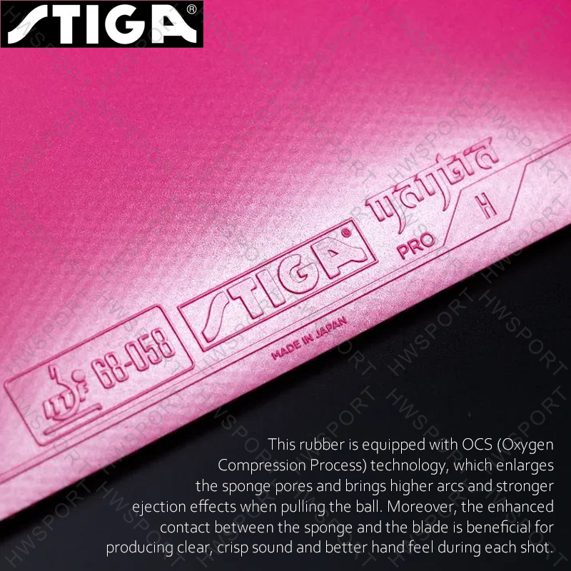 STIGA Mantra Pro Colorful Tabl - Table Tennis Japan recension och pris