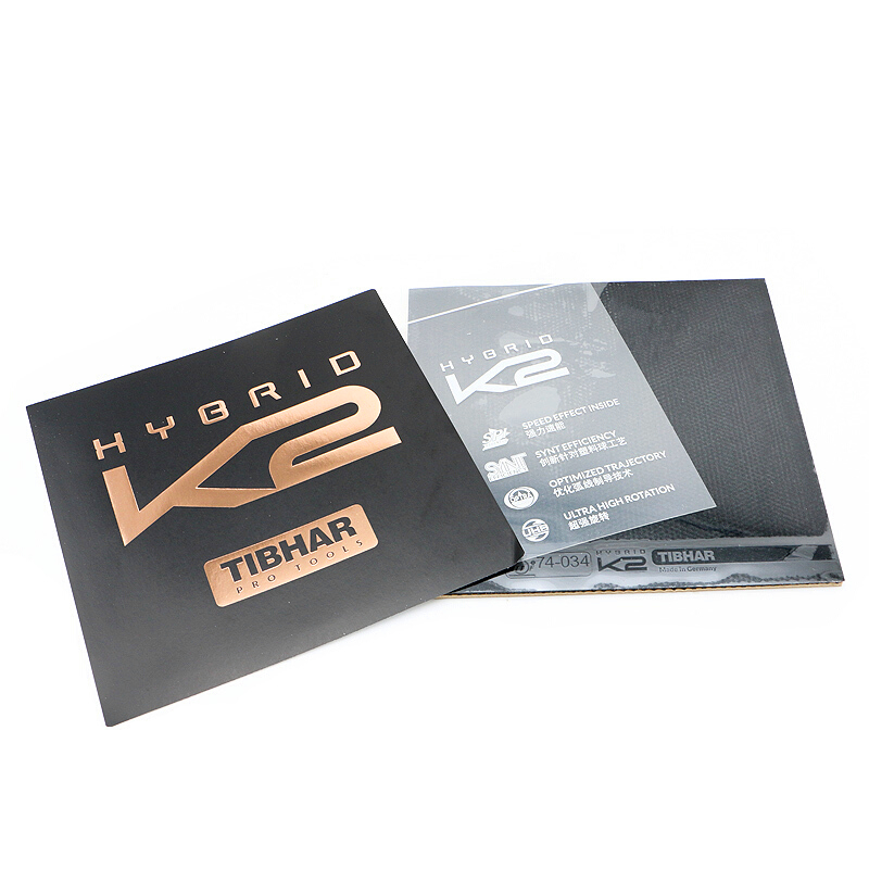 TIBHAR HYBRID K2 table tennis  - Table Tennis Hybrid Rubbers recension och pris