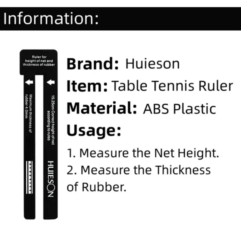 1 Pc Standard Table Tennis Ump - Table Tennis Height recension och pris