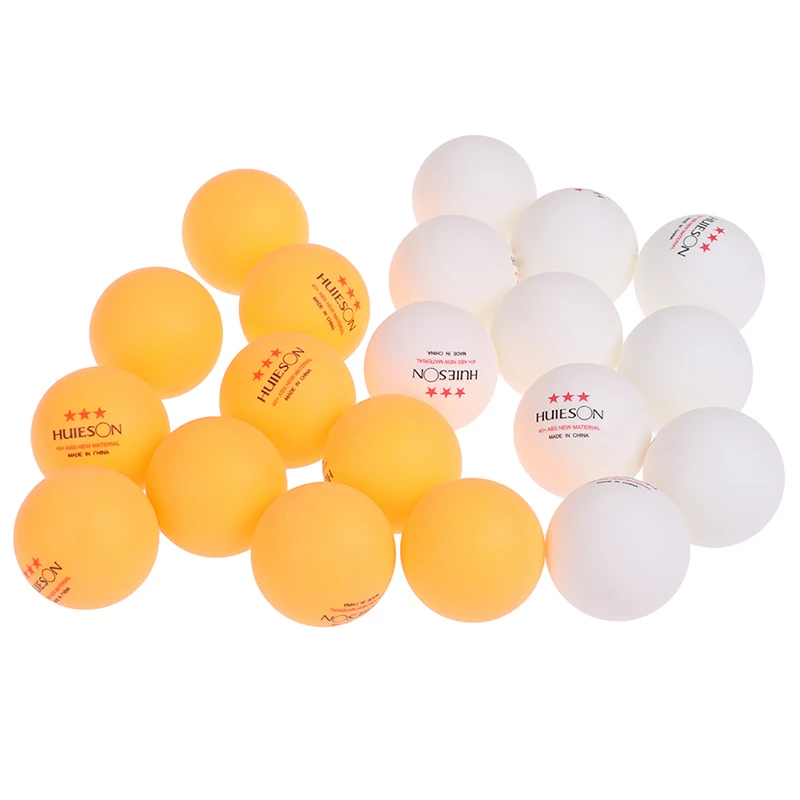100Pcs Huieson Official New AB - Table Tennis Ball recension och pris