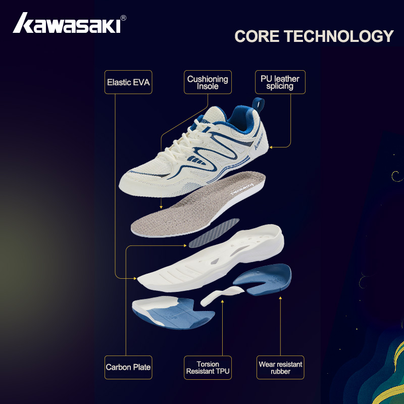 Retro Design Badminton Shoes K - Table Tennis History recension och pris