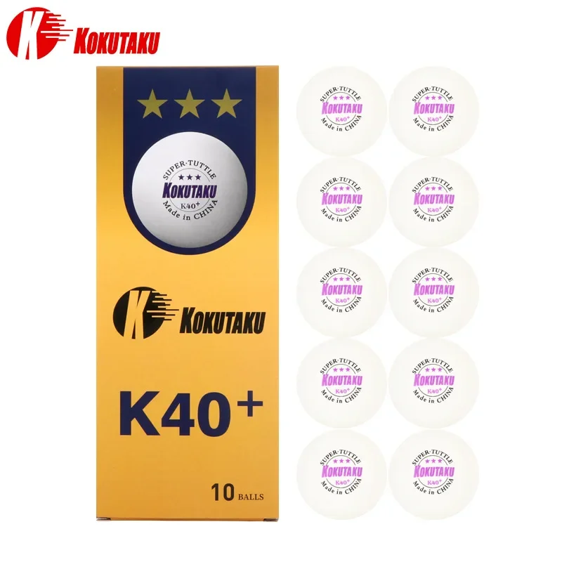 Clearance Kokutaku K40+ 3-Star - Table Tennis How To Play recension och pris