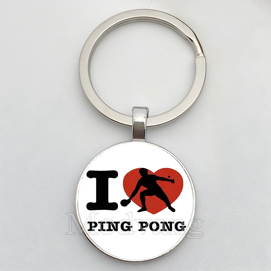 Ping Pong Keychain Table Tenni - Table Tennis Keychain recension och pris