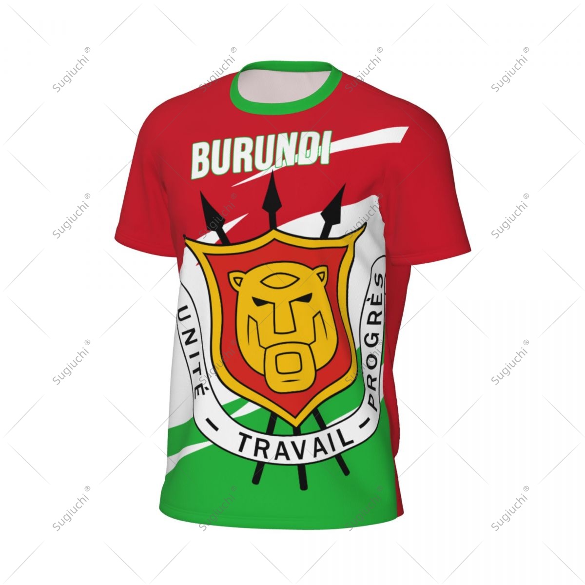 Burundi Flag Men Sports T-shir - Table Tennis Men recension och pris