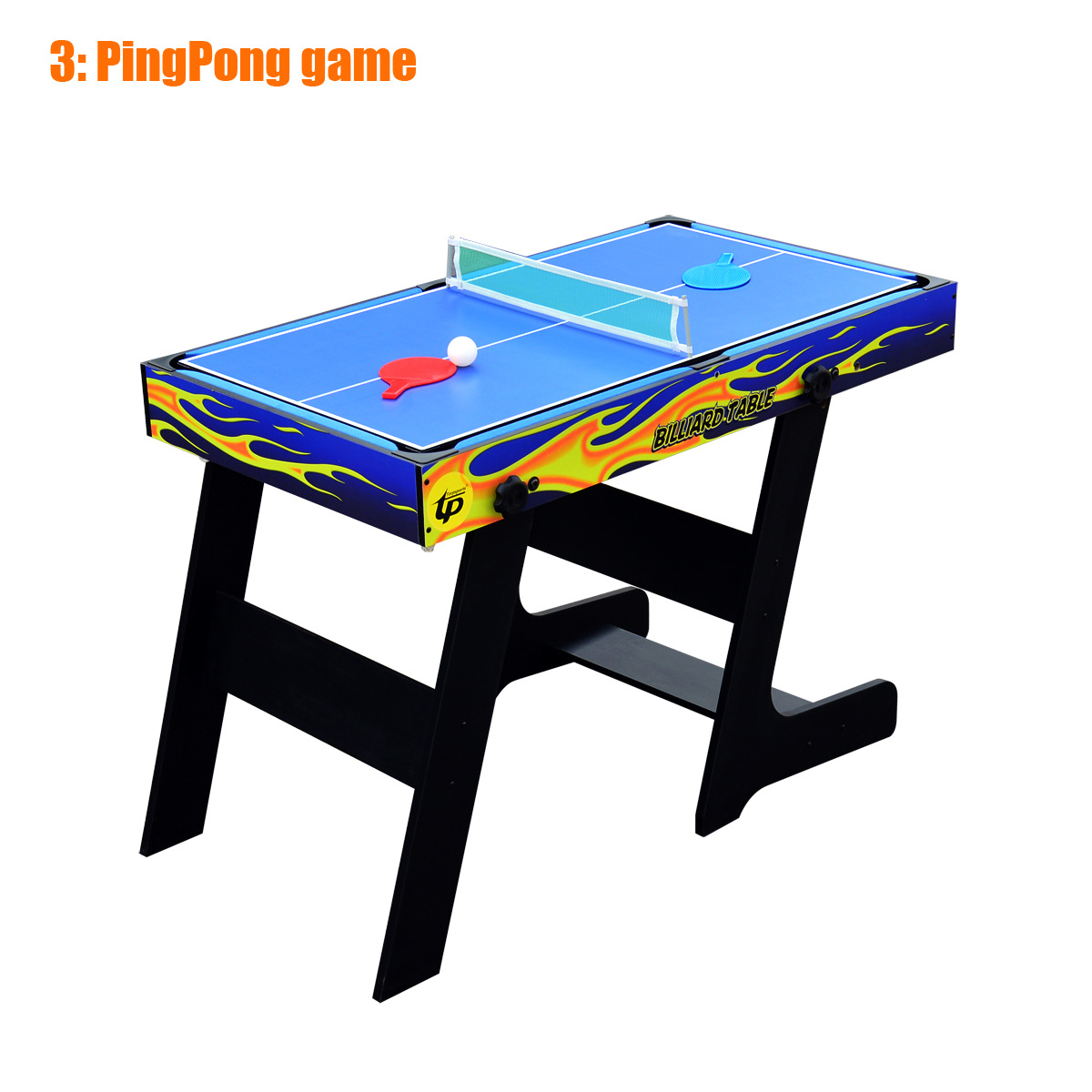 Multifunction Tennis Billiards - Table Tennis Folding Table recension och pris
