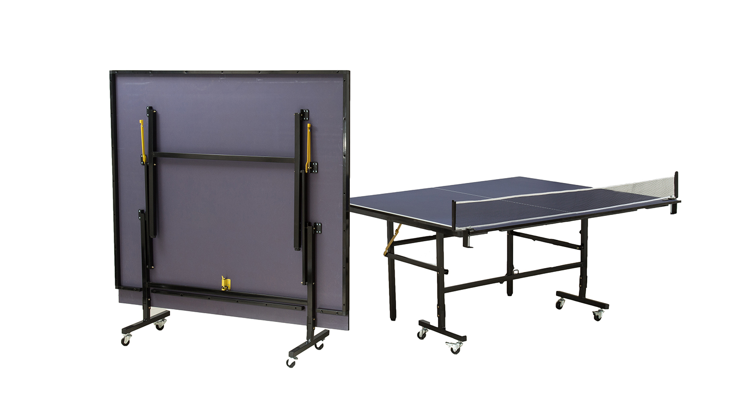 fj-Folding Ping Pong Table wit - Table Tennis Logo recension och pris