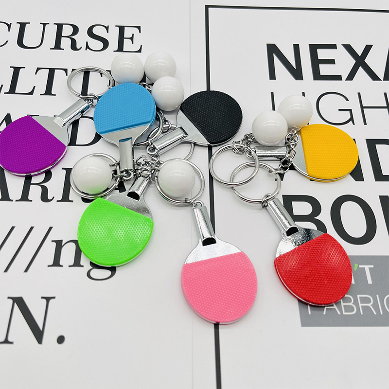 1pc Table Tennis Racket Key Ri - Table Tennis Keychain recension och pris