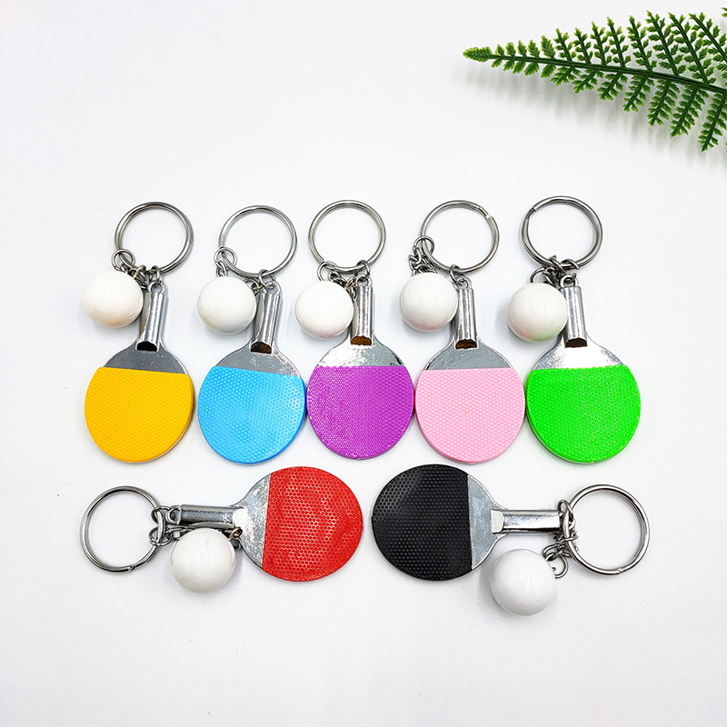 1pc Table Tennis Racket Key Ri - Table Tennis Keychain recension och pris