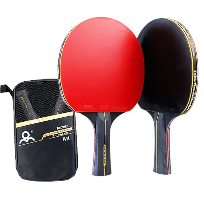 5/6 Star Table Tennis Racket P - Table Tennis History recension och pris