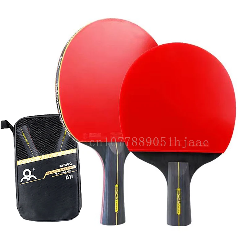 5/6 Star Table Tennis Racket P - Table Tennis History recension och pris