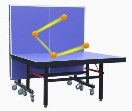 Table tennis table indoor fold - Table Tennis Folding Table recension och pris