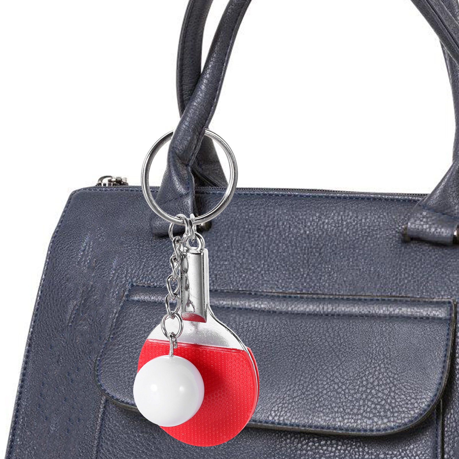 6Pcs Table Tennis Ball Keychai - Table Tennis Keychain recension och pris