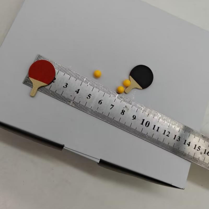 1Set Dollhouse Miniature Ping  - Table Tennis Animation recension och pris