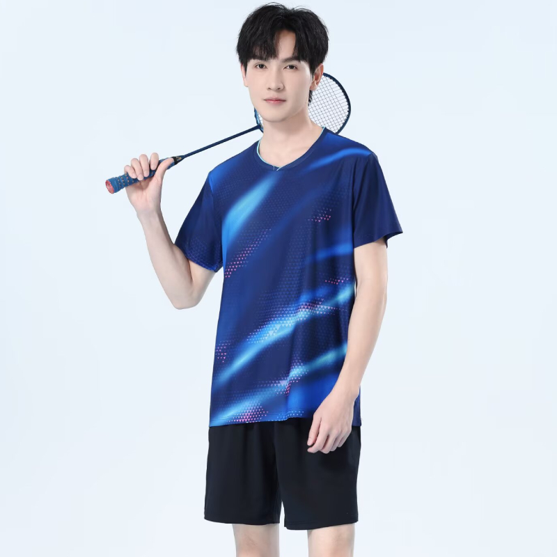 Men Quick Dry Badminton Shirt  - Table Tennis Logo recension och pris